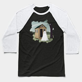 Garden Ghost Baseball T-Shirt